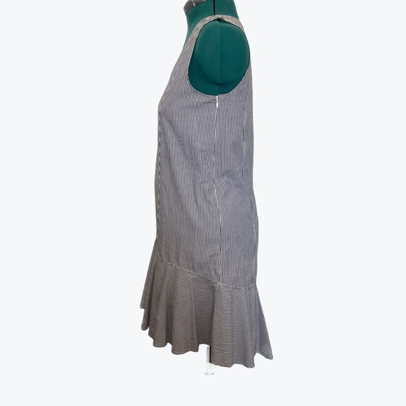 Jenni Kane Striped Mini Dress, Medium - Picture 5 of 12